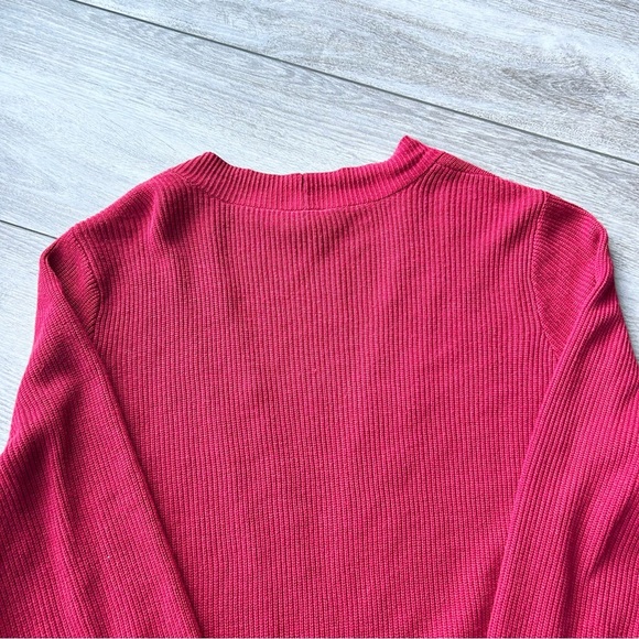 Torrid Cardigan Open Front Sweater in Red - Picture 16 of 16